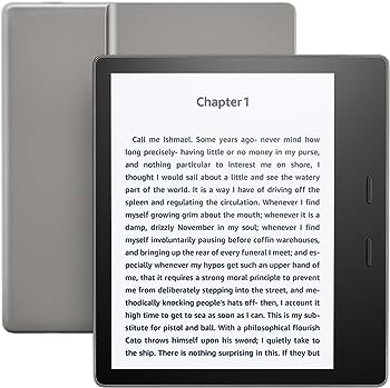 Kindle Oasis - The Luxurious Reader's Delight
