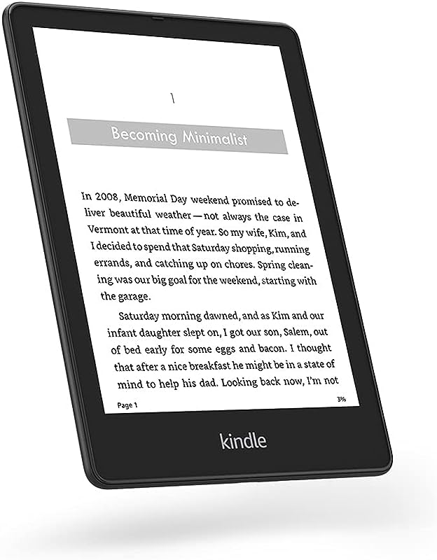 Kindle Paperwhite - The Elegantly Illuminated Reader