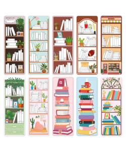 100 Pieces Book Tracker Bookmarks
